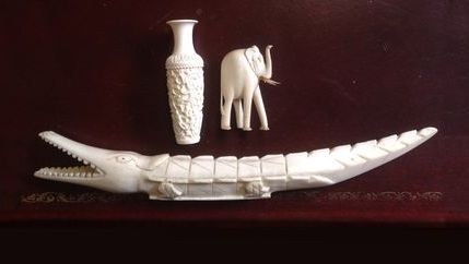 Items made from ivory