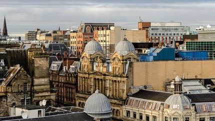 Glasgow city scape