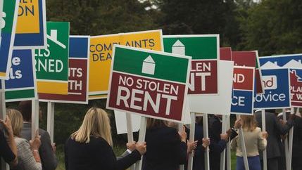 No stolen rent board sign
