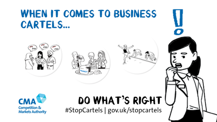Stop cartels image by CMA